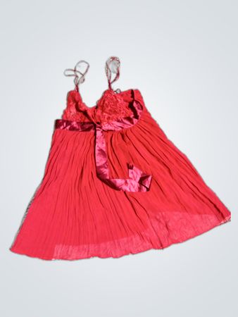 Victoria's Secret Red Lace Slip Dress