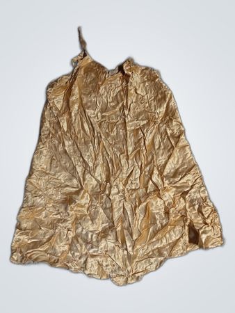Gold Satin Tank Top