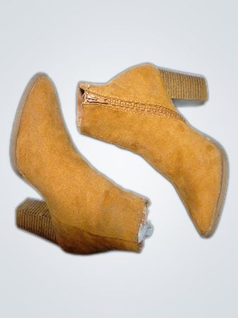 Calvin Klein Tan Suede Ankle Boots