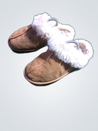 UGG Tan Suede Slide Slippers
