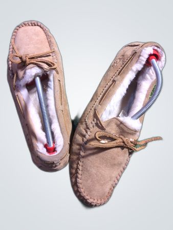 UGG Classic Shearling Lined Suede Slippers