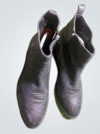 Unbranded Black Leather Ankle Boots