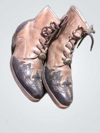 Braune Ledercowboystiefel