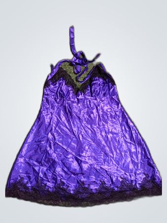 La Senza Purple Satin Slip Dress