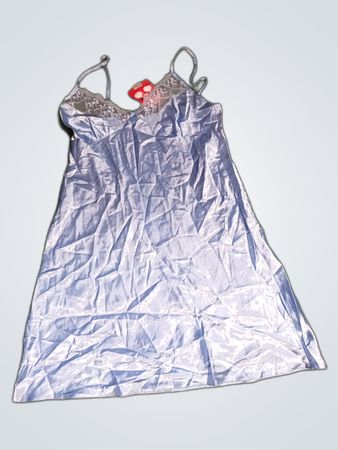 Paul Smith Blue Satin Slip Dress