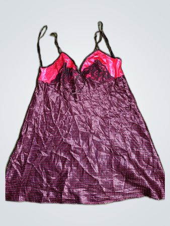 Robe nuisette en satin George