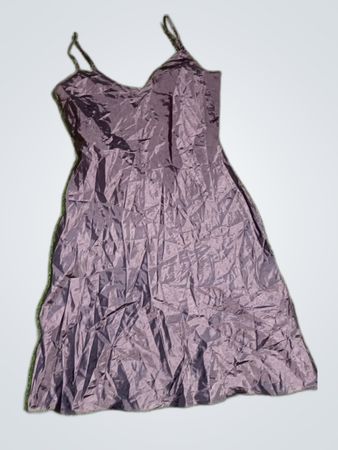 Black Silk Slip Dress