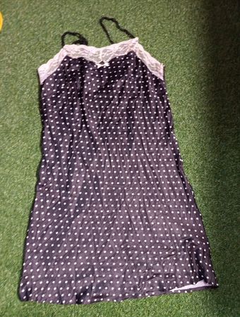Love Black Polka Dot Slip Dress