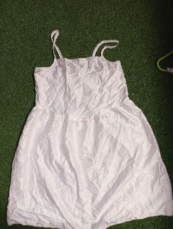 White Sleeveless Dress