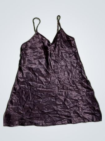 Debenhams Black Satin Slip Dress