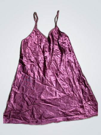 Debenhams Purple Satin Slip Dress