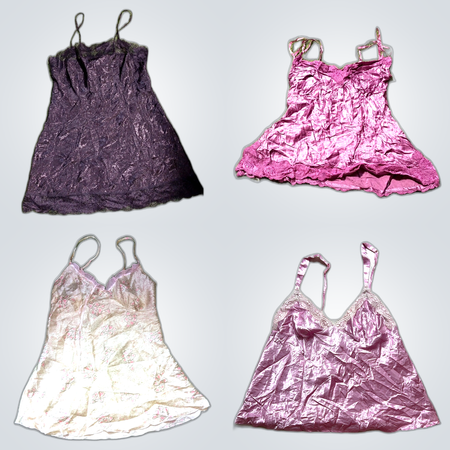 Y2K Lace Trim Camisoles