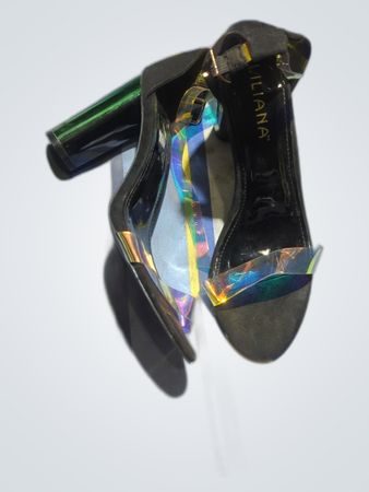 Sandales à talons noirs Liliana