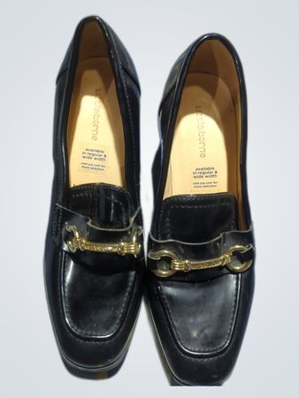 Mocasines de charol negro Lacoste