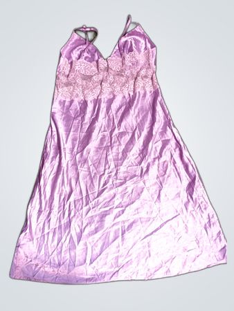 Marks & Spencer Purple Satin Slip Dress