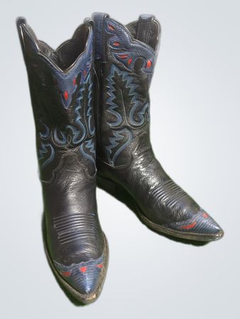 Lucchese Black Cowboy Boots