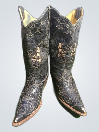 Black Cowboy Boots