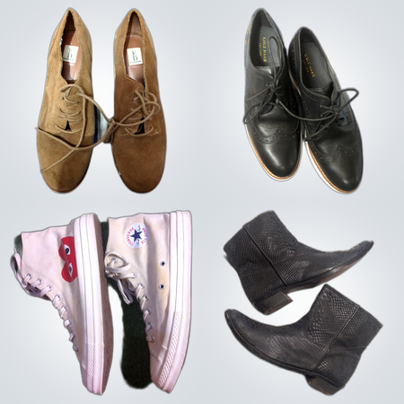 Designer Shoe Bundle: Ellen DeGeneres, Cole Haan, Converse, Hoka, Zara & More