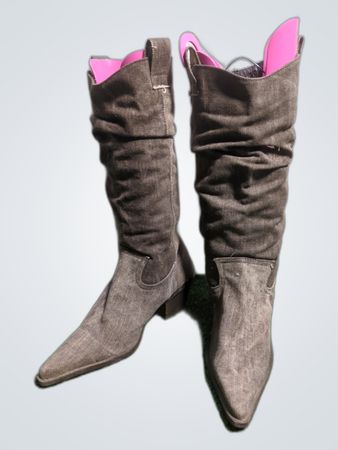 Unbranded Denim Cowboy Boots