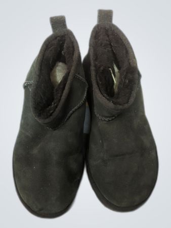 UGG Black Shearling Ankle Boots