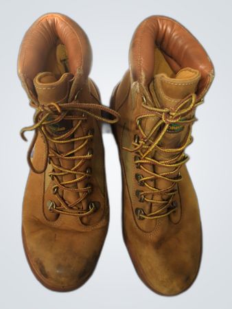 Timberland Braune Leder Arbeitsstiefel