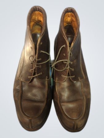 Cole Haan Brown Leather Chukka Boots