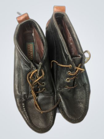 Cole Haan Black Leather Chukka Boots