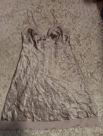 Presence Satin Slip Dress
