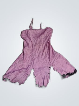 La Senza Pink Lace Trim Slip Dress