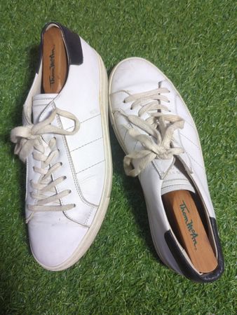 Maison Margiela White Leather Sneakers