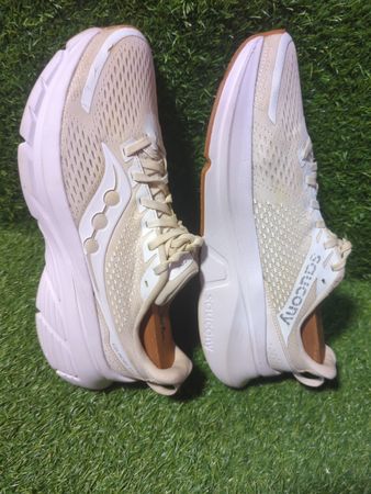 Saucony White Mesh Sneakers