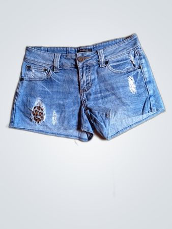Morgan Distressed Denim Shorts