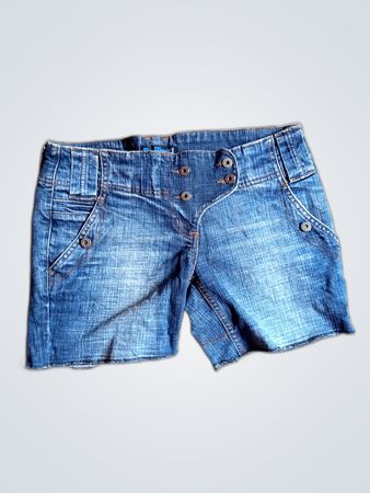 Big Blue Denim Shorts