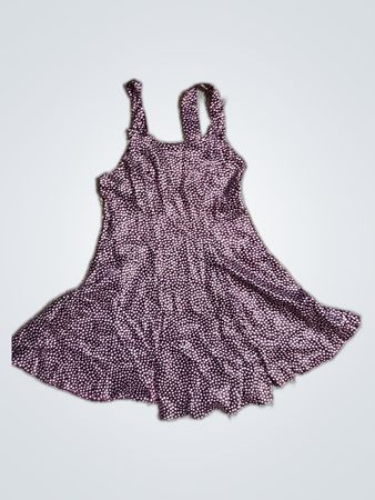 Marks & Spencer Purple Polka Dot Mini Dress