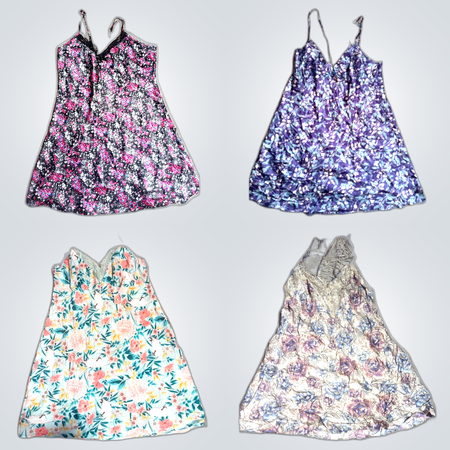 Y2K Floral Lace Dresses