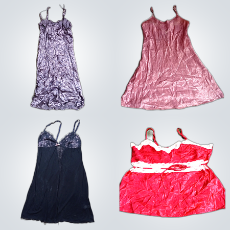 Y2K Lace Trim Dresses