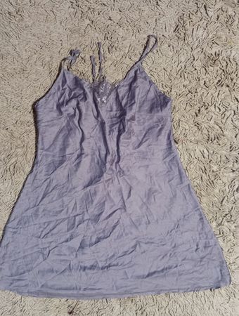 Secret Possessions Lace Trim Slip Dress