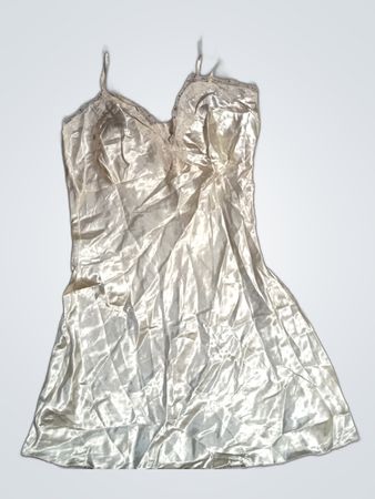 Icon Design Satin Slip Dress