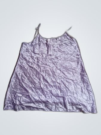 Purple Satin Nightgown