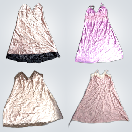 Y2K Satin Slip Dresses
