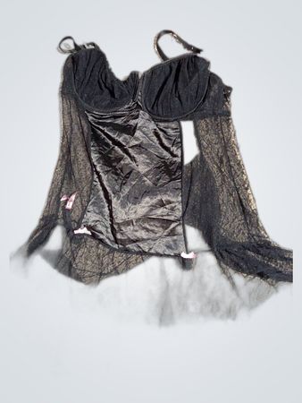 Ann Summers Black Lace Chemise