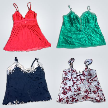 Next Y2K Lace Trim Camisoles