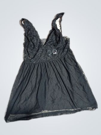 H&M Black Lace Cami Top
