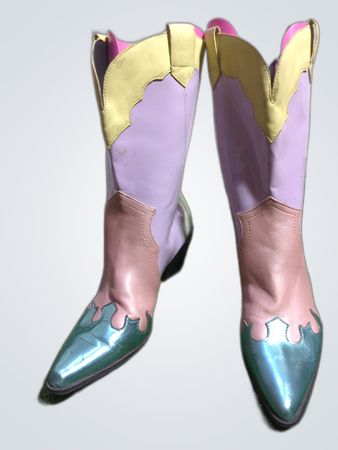 ASOS Multi-Color Cowboy Boots