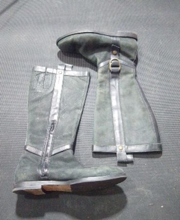 Gray Boots