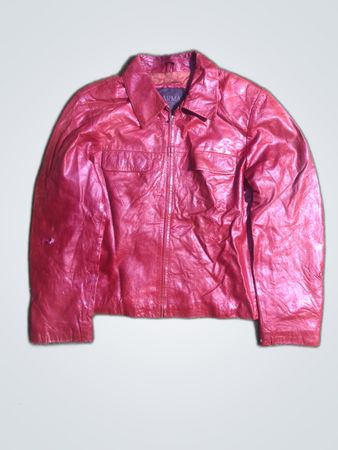 Veste en cuir Armani