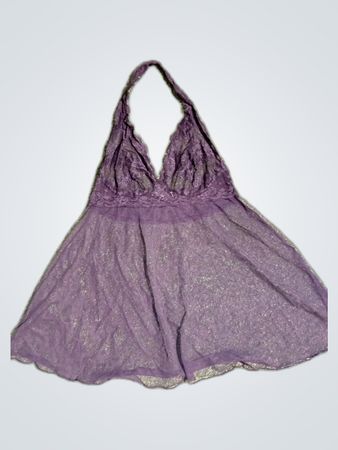 Victoria's Secret Lace Trim Slip Dress