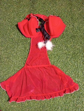 Ann Summers Red Santa Babydoll Lingerie