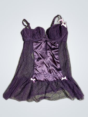 Ann Summers Purple Bustier