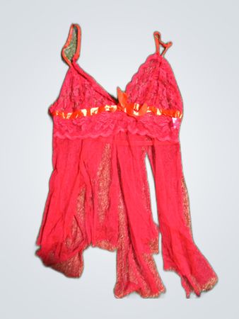 Red Lace Chemise